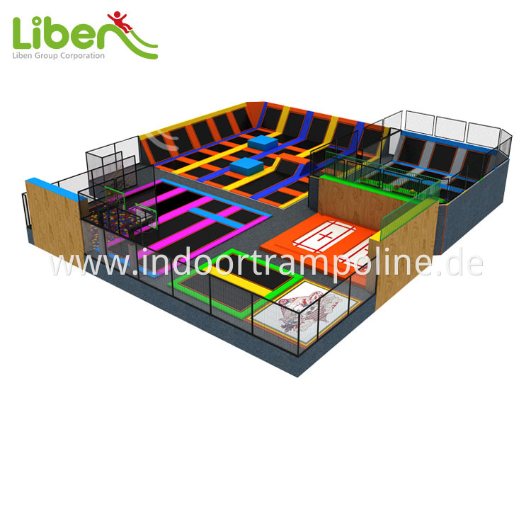 attractive indoor trampoline